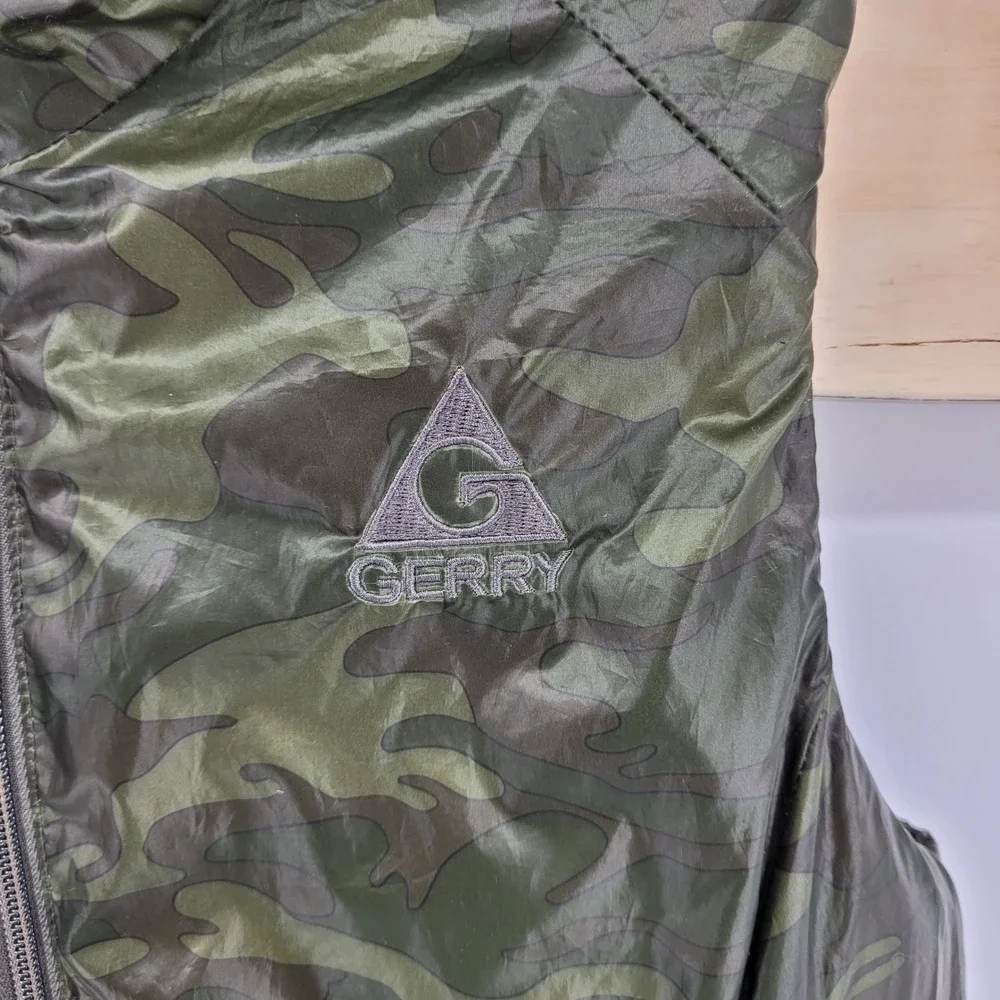 Gerry Womens Small Quilted Duck Down Vest Hooded‎ Reversible - Picture 9 of 10